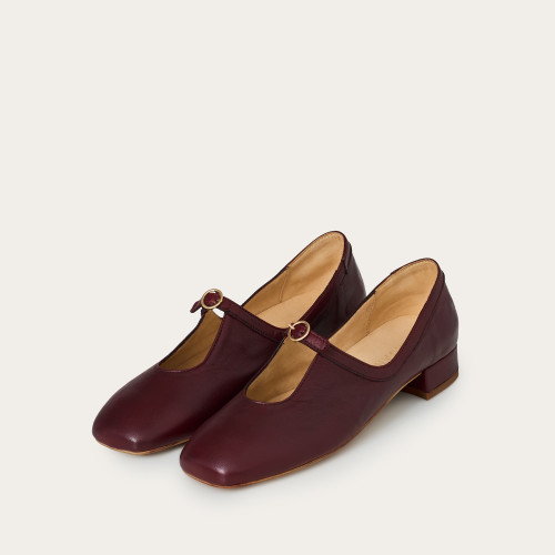 Circa Heels, claret | Balagan Studio