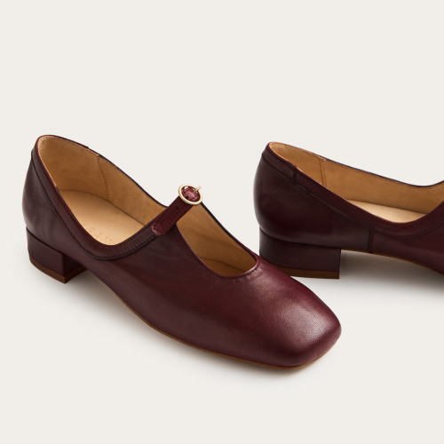 Circa Heels, claret | Balagan Studio
