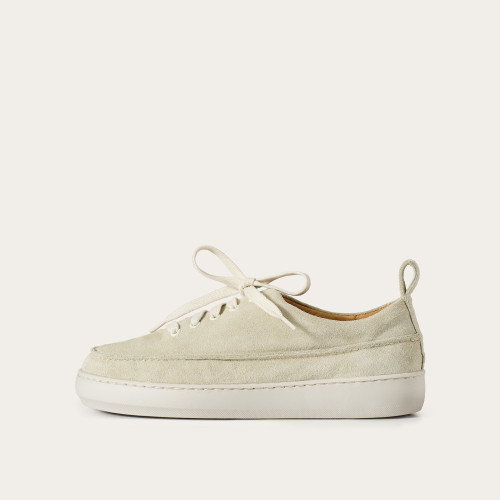 Riva sneakersy, jasny welur | Balagan Studio