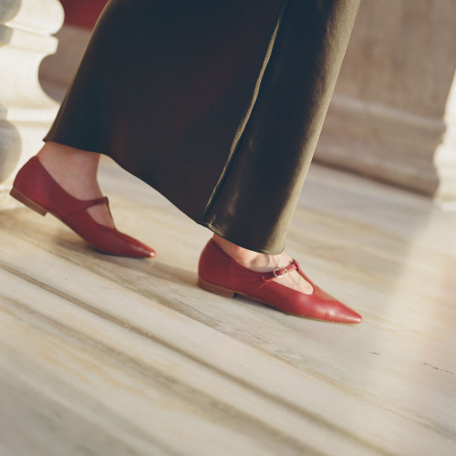 Brigitte Ballerina, claret | Balagan Studio