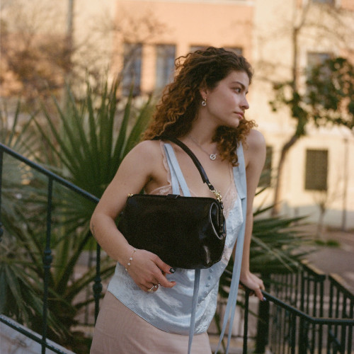 Rofe Bag L, glossy black | Balagan Studio