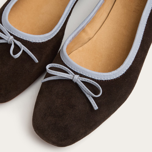 Marie Ballerina, dark chocolate velvet | Balagan Studio