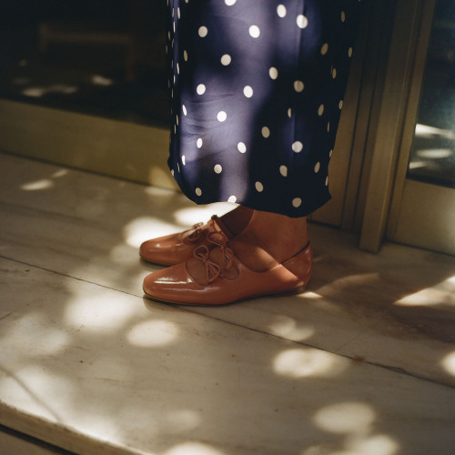 Shirley Ballerina, apricot gloss | Balagan Studio