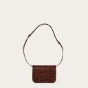 Pitzi torebka S, brązowy wzór krokodyla