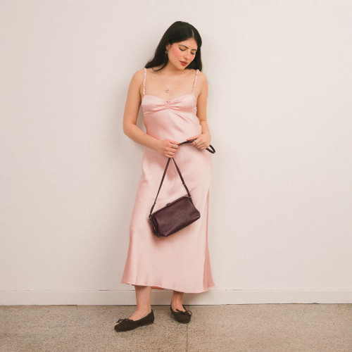 Rofe Bag M, burgundy | Balagan Studio