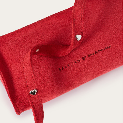 Minnie Bag S, red velvet Balagan ♡ She is Sunday | Balagan Studio