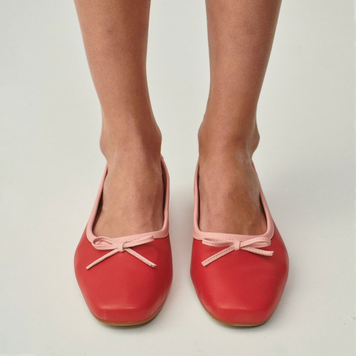 Marie baleriny, czerwony Balagan ♡ She is Sunday | Balagan Studio