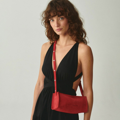 Minnie Bag S, red velvet Balagan ♡ She is Sunday | Balagan Studio