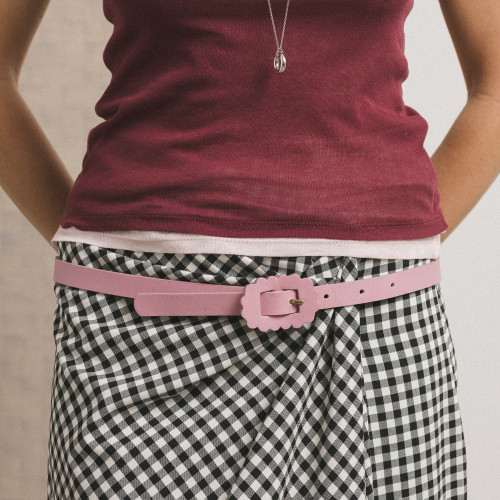 Belt №8, pink | Balagan Studio