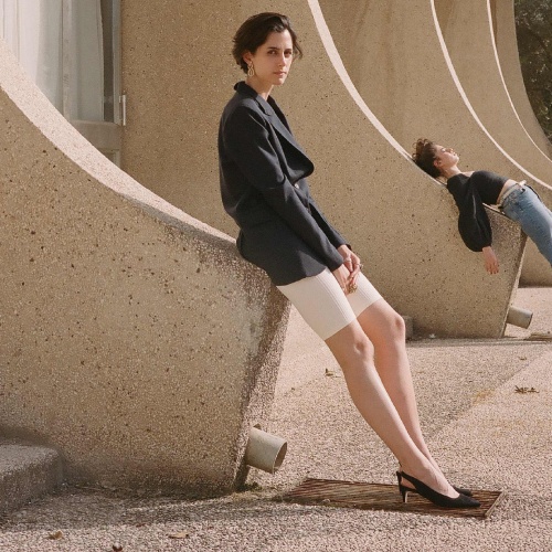 Viva czółenka, czarny zamsz | Balagan Studio