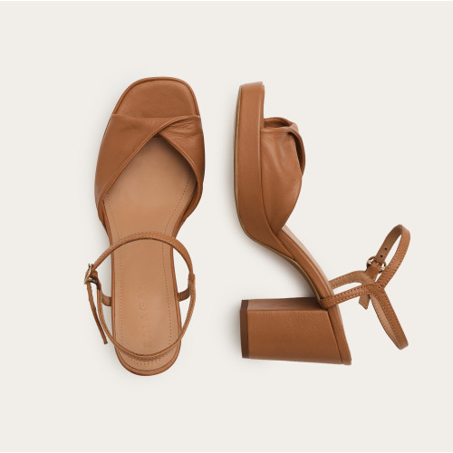Bianca Sandals, caramel | Balagan Studio