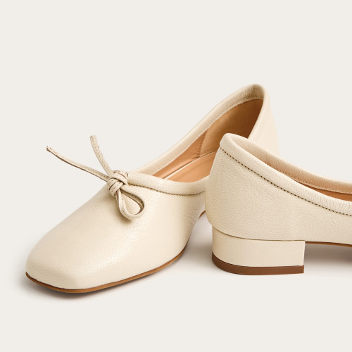 Pina Heels, cream | Balagan Studio