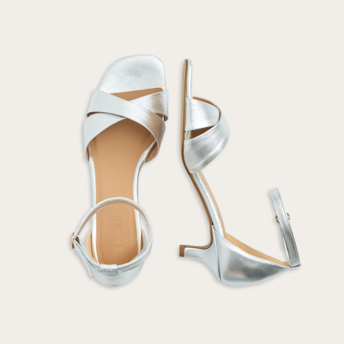 Shosh Sandals, silver | Balagan Studio
