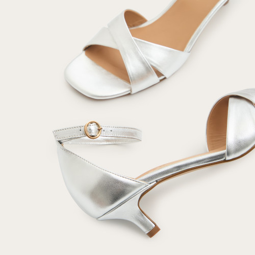 Shosh Sandals, silver | Balagan Studio