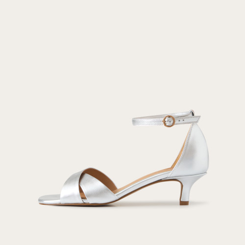 Shosh sandały, srebrny | Balagan Studio