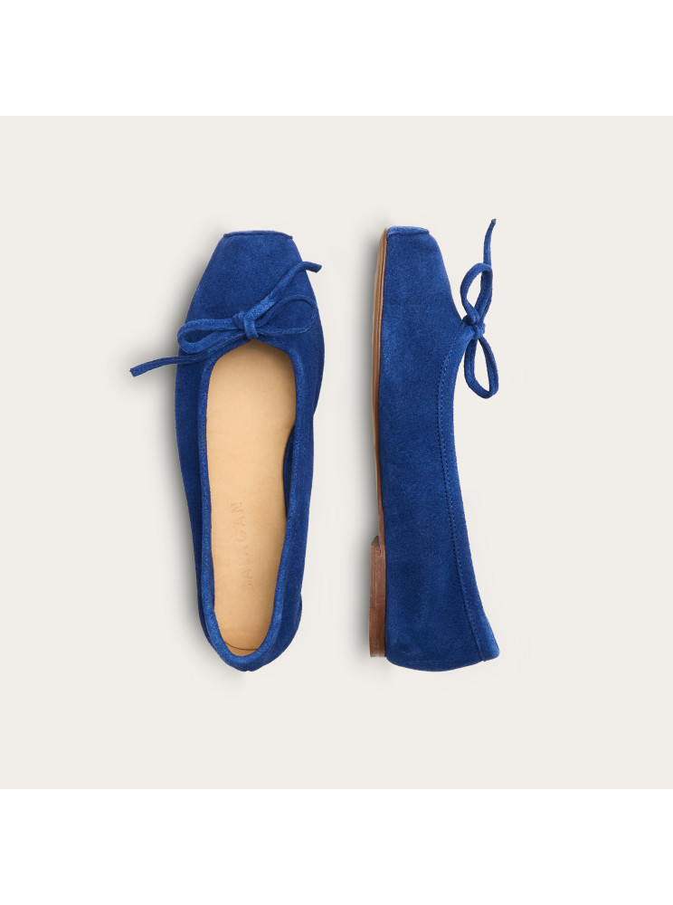 Prima baleriny, chabrowy welur | Balagan Studio