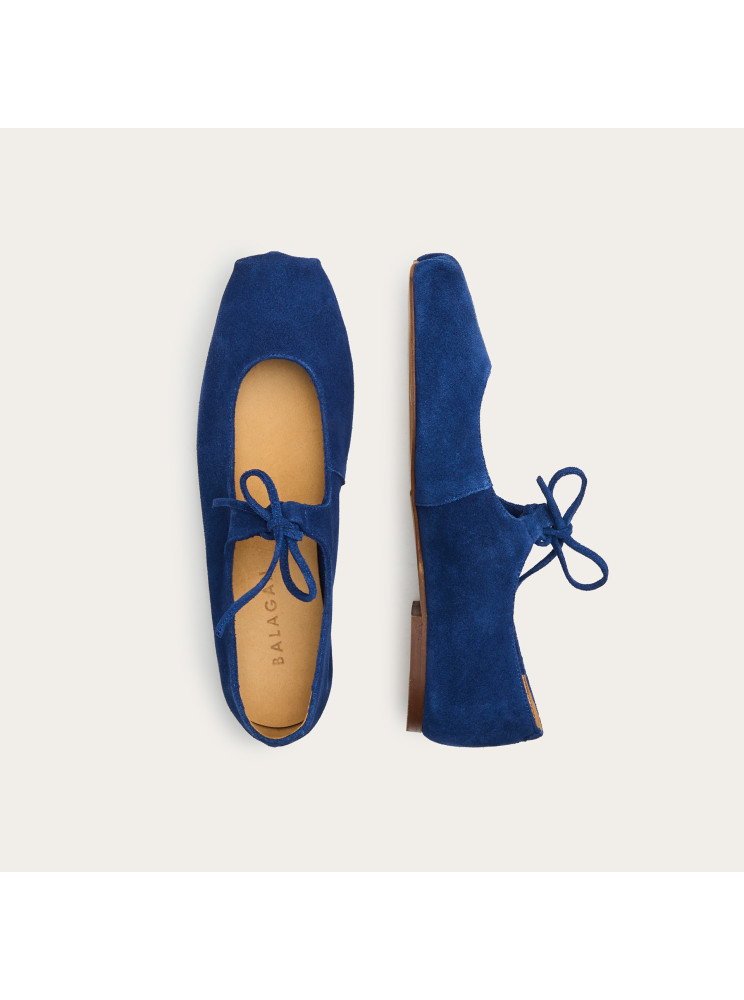 Batsheva Ballerina, cornflower velvet | Balagan Studio