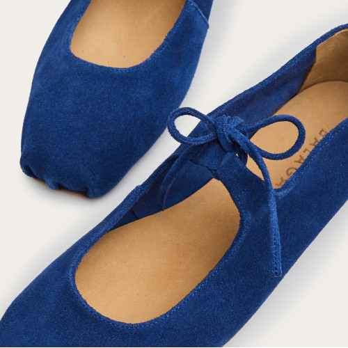 Batsheva Ballerina, cornflower velvet | Balagan Studio