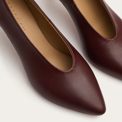 Schpitz Heels, claret | Balagan Studio