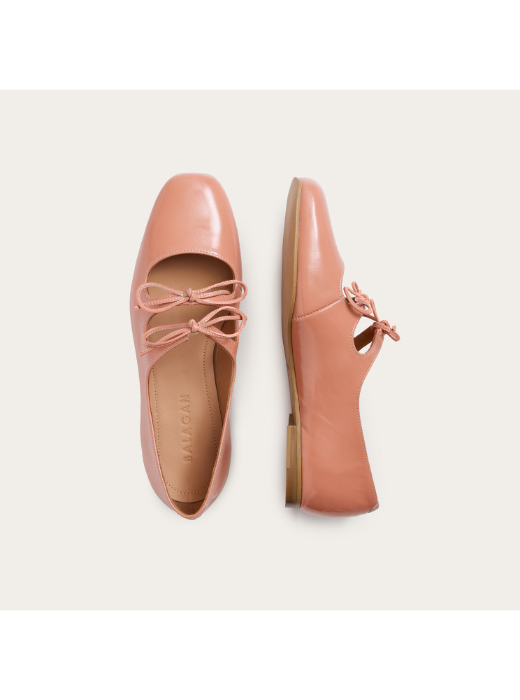 Shirley Ballerina, apricot gloss | Balagan Studio