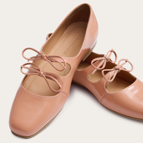 Shirley Ballerina, apricot gloss | Balagan Studio