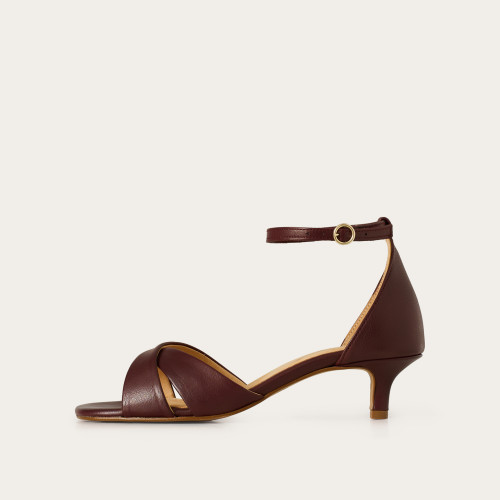 Shosh sandały, bordowy | Balagan Studio