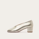 Leilot czółenka, złoty