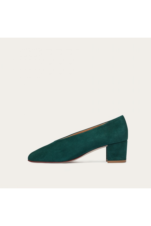 deep green heels