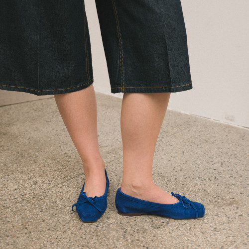 Prima Ballerina, cornflower velvet | Balagan Studio