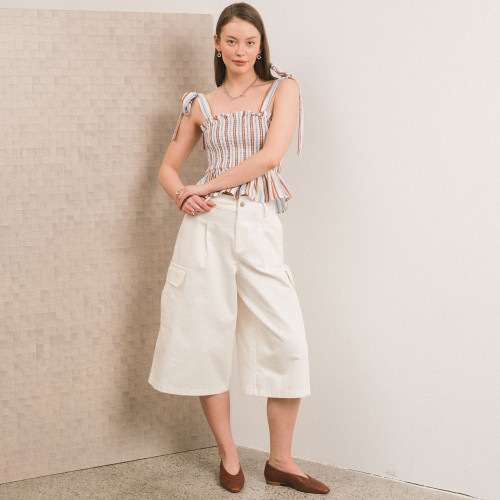 Mila baleriny, brązowy wzór aligatora | Balagan Studio