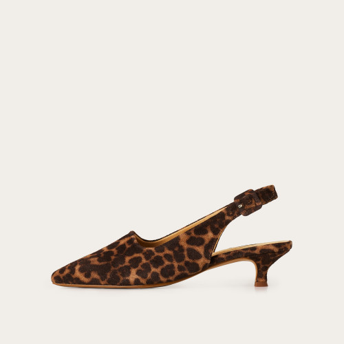 Viva czółenka, cętki welur  | Balagan Studio