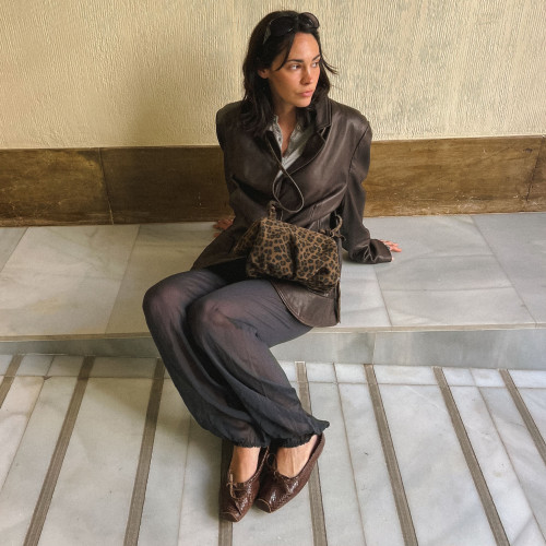 Prima baleriny, karmelowy wzór krokodyla | Balagan Studio