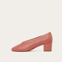 Leilot czółenka, koralowy