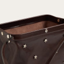 Rofe torebka M Wild Star, ciemny brąz