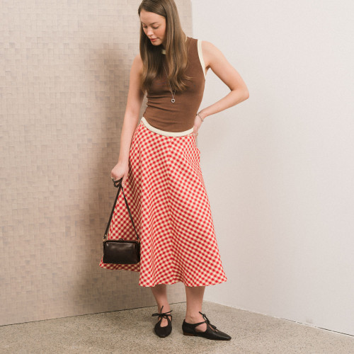 Isla Flats, brown python pattern | Balagan Studio