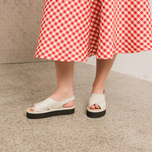 Sheikh Sandals, cream | Balagan Studio