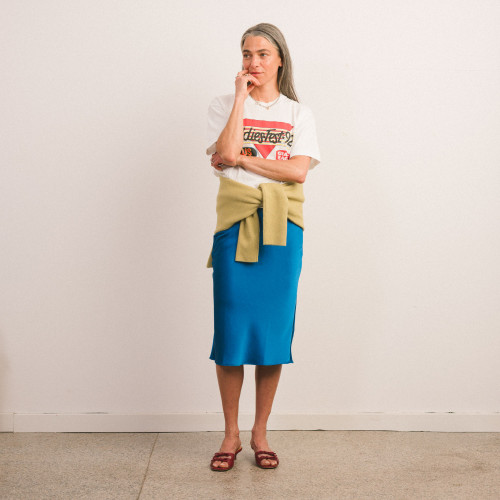 Harper klapki, bordowy | Balagan Studio