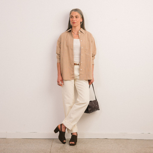 Bette sandały, czekoladowy brąz welur | Balagan Studio