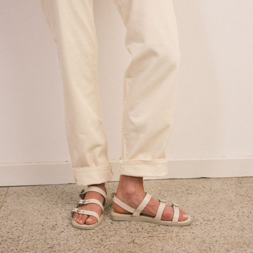 Riga Sandals, beige | Balagan Studio