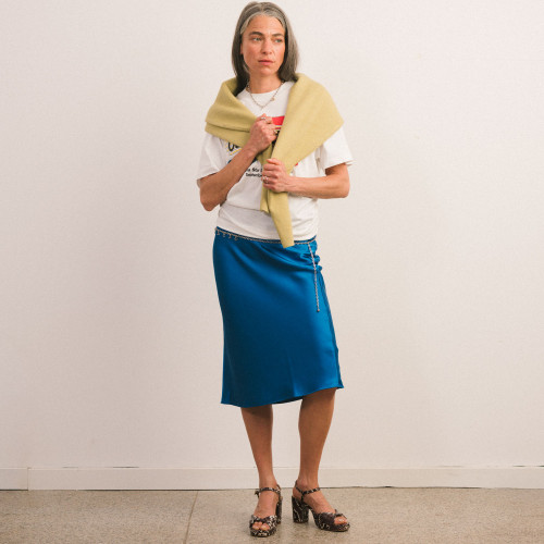 Bianca sandały, brązowy wzór pytona | Balagan Studio