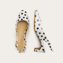 Veronica Pumps, black & white dots
