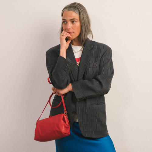 Rofe Bag M, poppy red | Balagan Studio