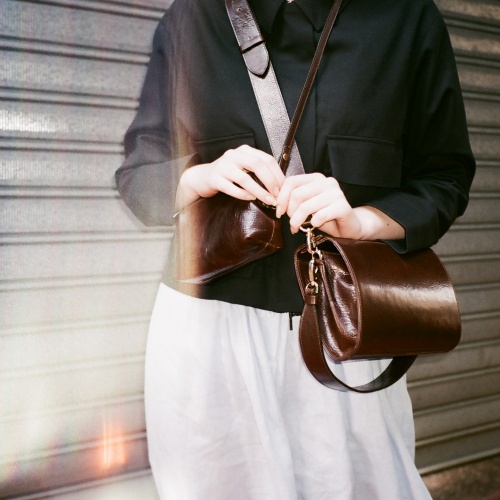 Gala Bag M, deep brown | Balagan Studio