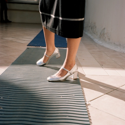 Dora High Heels, silver | Balagan Studio