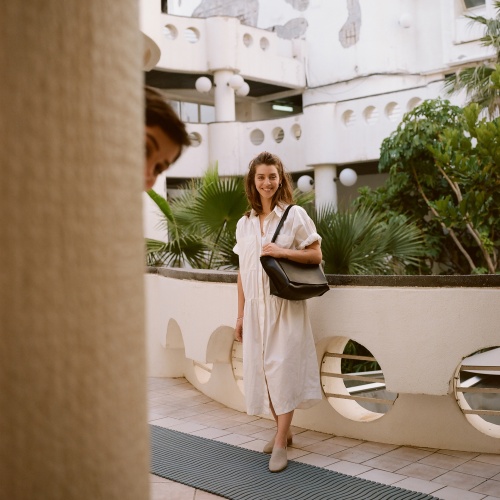 Isha torebka L, czarny | Balagan Studio