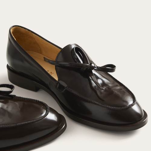 Raphael Loafers, glossy brown | Balagan Studio
