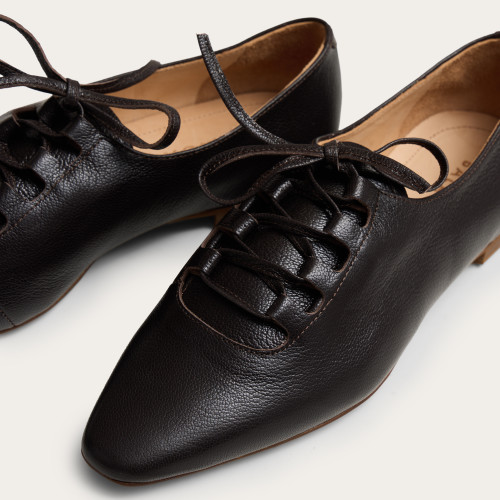 Henri Flats, deep brown | Balagan Studio