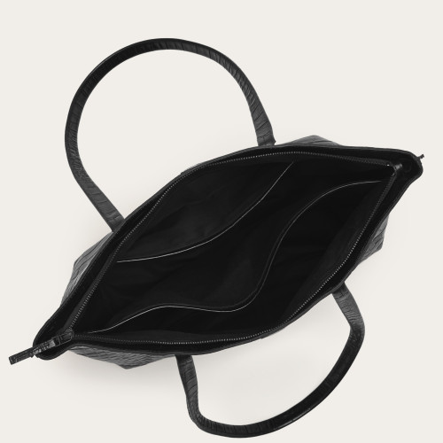 Esek Bag XL, black croco | Balagan Studio