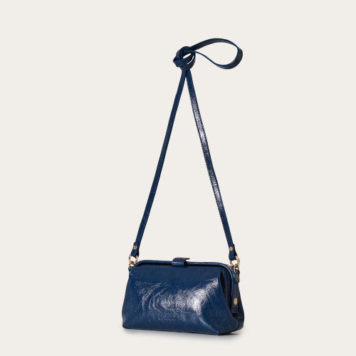 Rofe Bag S, navy gloss | Balagan Studio