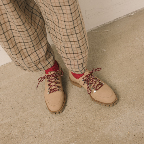 Dolomiti Flats, sand nubuck | Balagan Studio